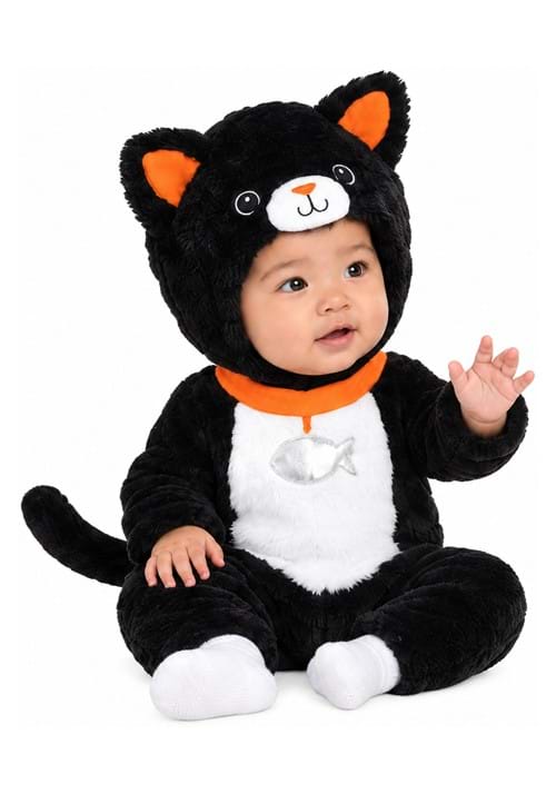 Infants Cuddly Black Cat Costume - US 1920