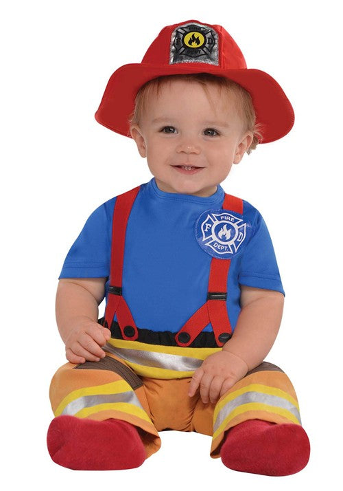 Boy's Infant/Toddler First Fireman Costume - US 4247