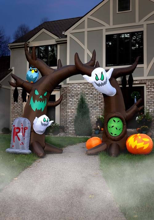 Inflatable 8FT Scary Tree Archway Decoration - US 4137