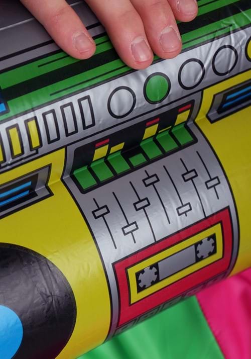 Inflatable 80s Boombox Accessory - US 8859