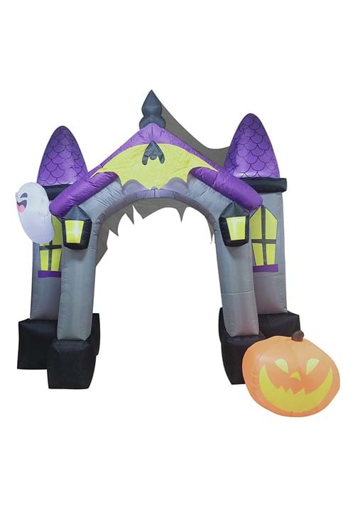 9FT Inflatable Haunted House Archway Decoration - US 8879