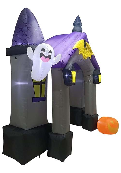 9FT Inflatable Haunted House Archway Decoration - US 8879