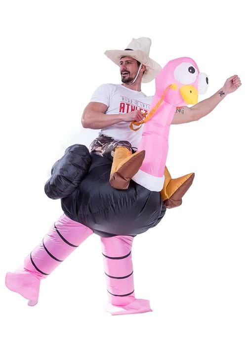 Inflatable Ostrich Ride-On Costume for Adults - US 9504