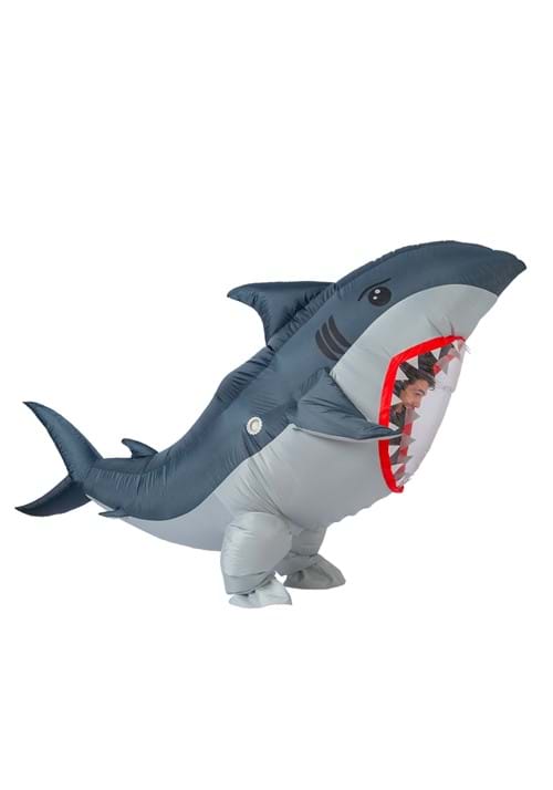 Inflatable Shark Costume - US 7127