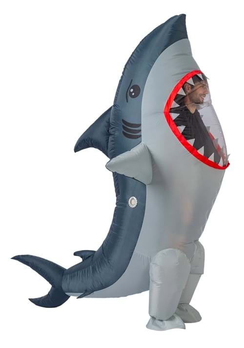 Inflatable Shark Costume - US 7127