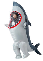 Inflatable Shark Costume - US 7127