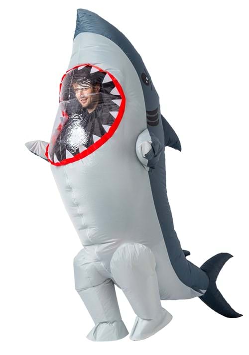 Inflatable Shark Costume - US 7127