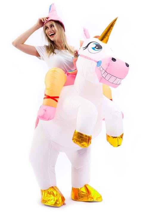 Inflatable Unicorn Ride-On Costume - US 3677