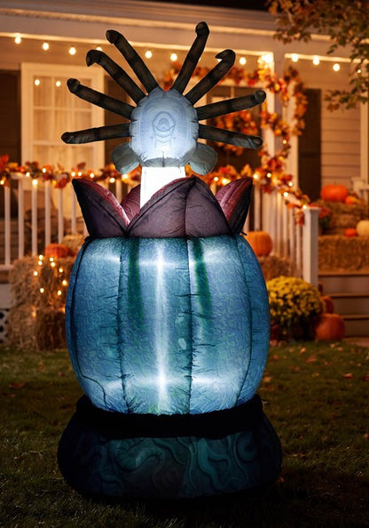6FT Inflatable Alien Face Hugger Pop-Up Decoration - US 1840