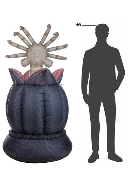 6FT Inflatable Alien Face Hugger Pop-Up Decoration - US 1840