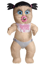 Adult Inflatable Baby Girl Costume - US 8506