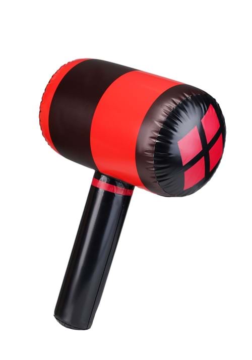 Inflatable Black and Red Clown Mallet Prop - US 4380