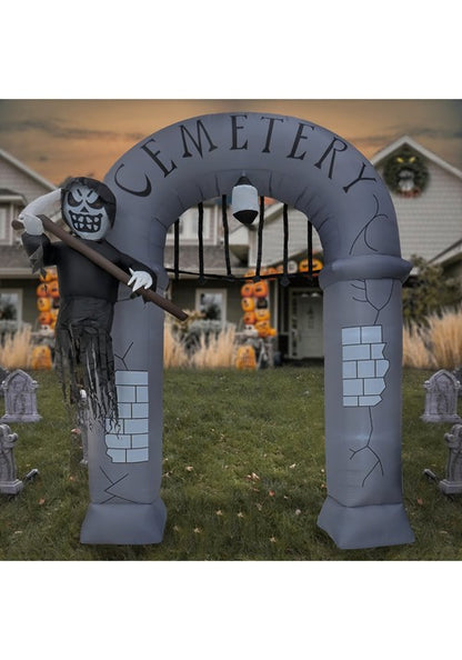 12FT Inflatable Cemetery Ghost Archway Decoration - US 6017
