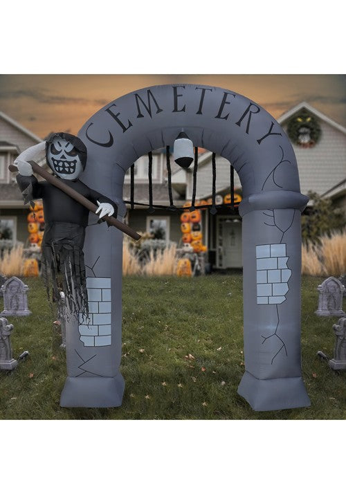 12FT Inflatable Cemetery Ghost Archway Decoration - US 6017
