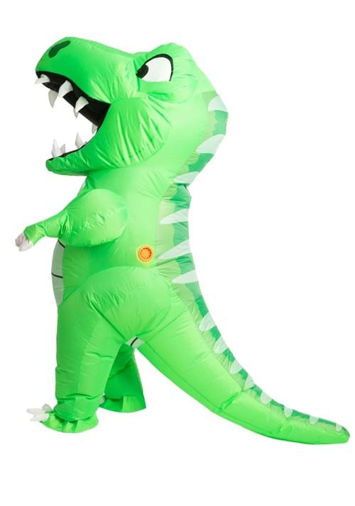 Inflatable Green Dino Costume for Kids - US 8051