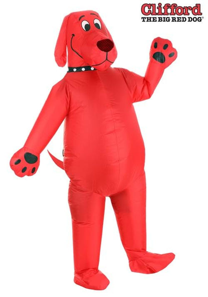 Inflatable Clifford the Big Red Dog Adult Costume - US 9205