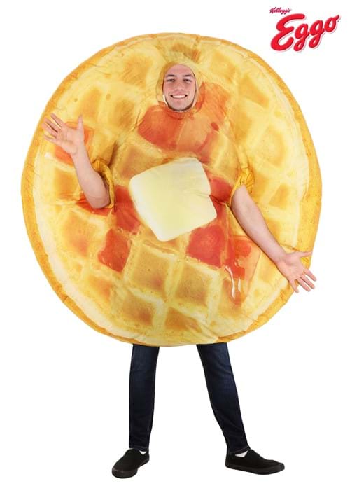 Inflatable Eggo Waffle Costume for Adults - US 5902