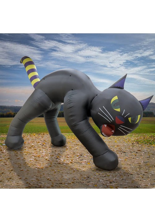 20FT Inflatable Halloween Black Cat Decoration - US 8561