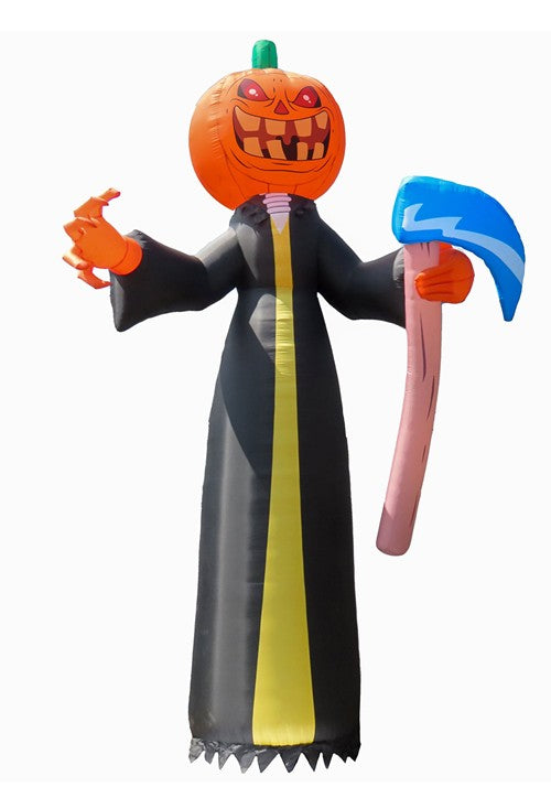 20FT Inflatable Halloween Pumpkin Reaper Decoration - US 3062
