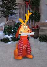 Inflatable Max in Sweater Grinch Decoration - US 8072