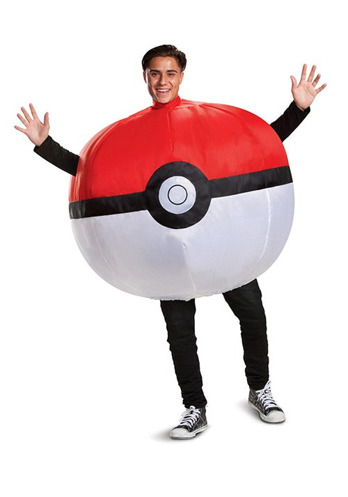 Adult Pokémon Inflatable Poké Ball Costume - US 5565