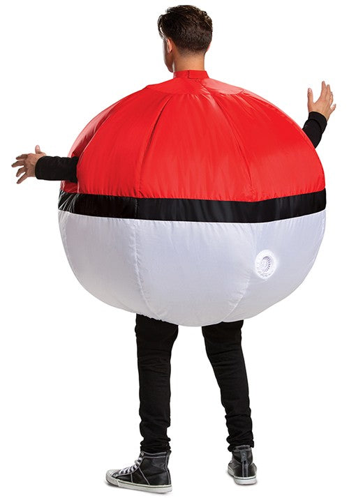 Adult Pokémon Inflatable Poké Ball Costume - US 5565