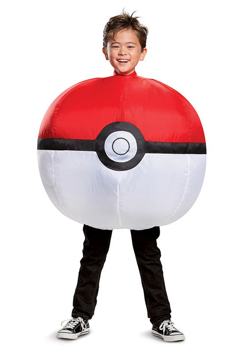 Kid's Inflatable Poké Ball Costume - US 9057