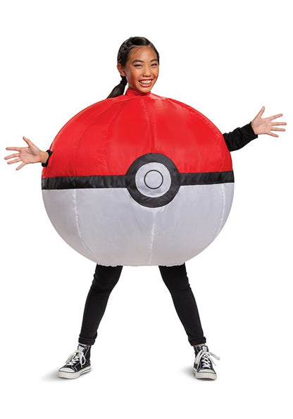 Kid's Inflatable Poké Ball Costume - US 9057