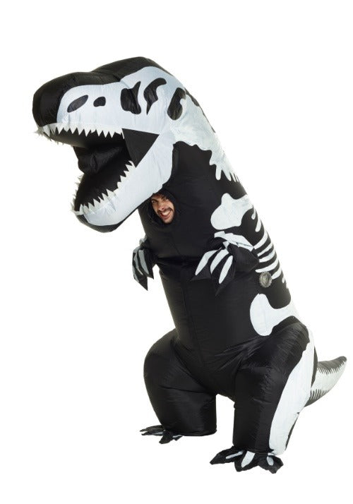 Inflatable Skeleton T-Rex Costume - US 4786