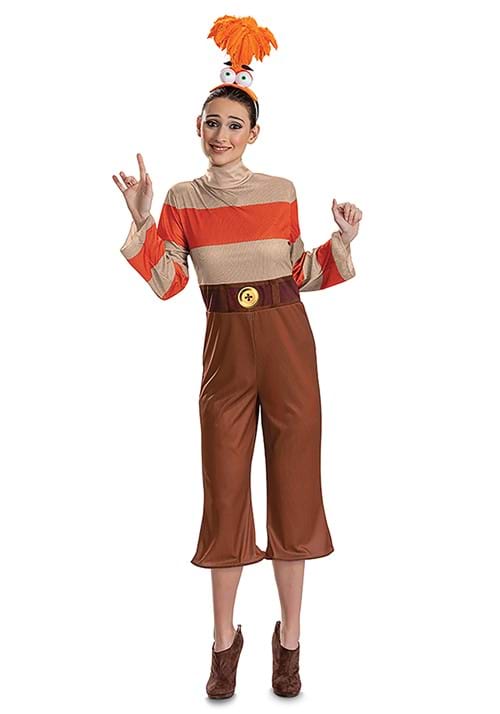 Women's Inside Out 2 Anxiety Costume - US 6244