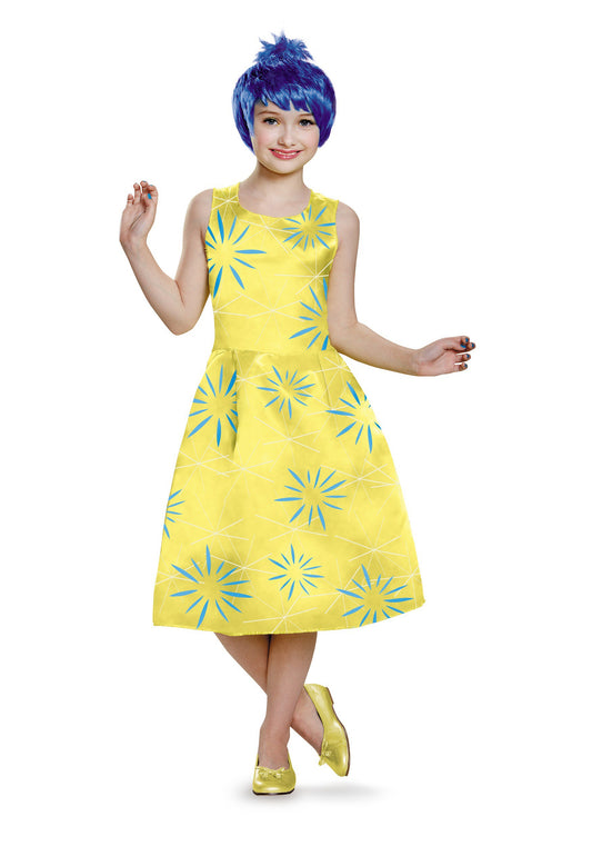 Disney Inside Out Joy Deluxe Costume for Girls - US 8922