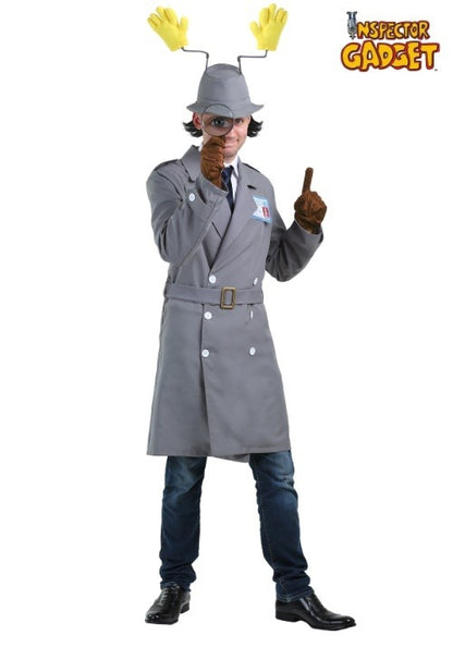 Plus Size Inspector Gadget Men's Costume - US 2129