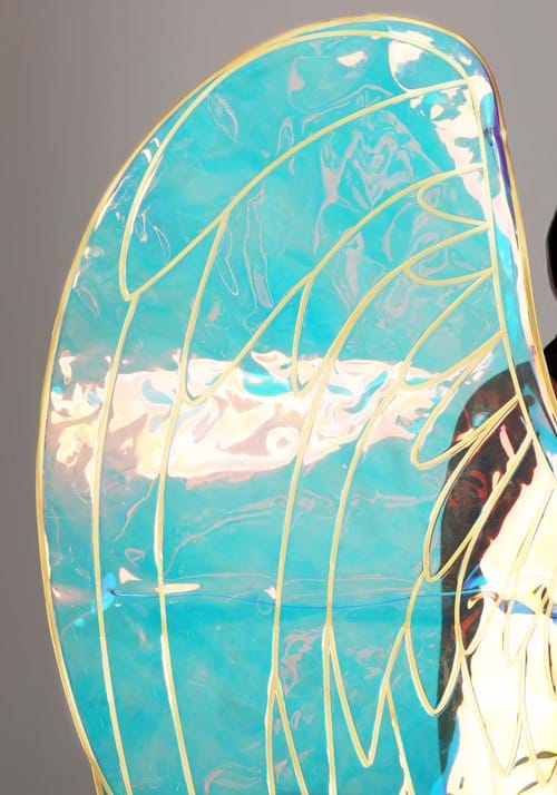 Iridescent Costume Angel Wings for Adults - US 1732