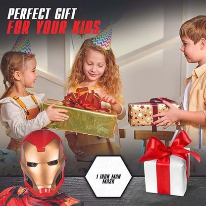 Iron Man Full Face Mask for Kids - US 9918