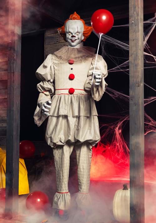 6FT Animated IT Pennywise Clown Halloween Decoration - US 1792