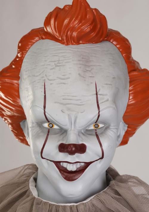 6FT Animated IT Pennywise Clown Halloween Decoration - US 1792