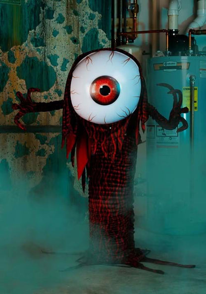 4.5FT Ivor the All-Seeing Eyeball Monster Animatronic Decoration - US 6179