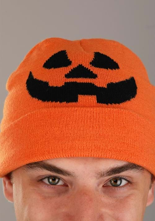 Jack-O-Lantern Halloween Adult Beanie - US 1183