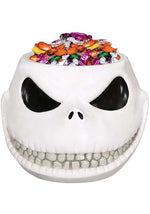 7-Inch Disney Jack Skellington Head Candy Bowl Decoration - US 4158