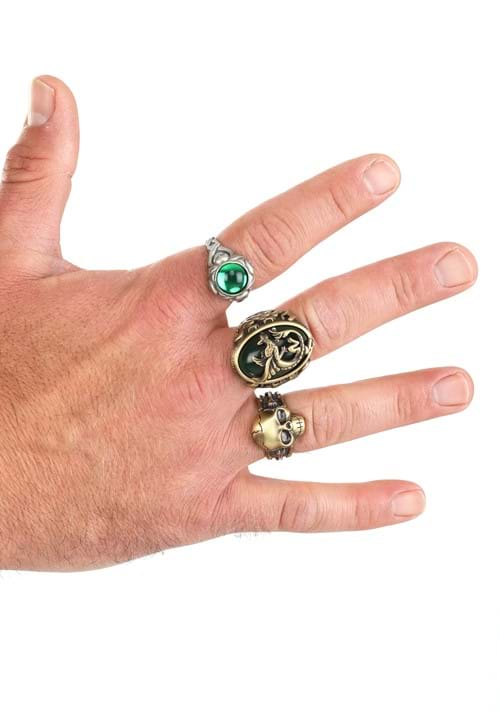 Jack Sparrow Ring Accessory Set - US 7988