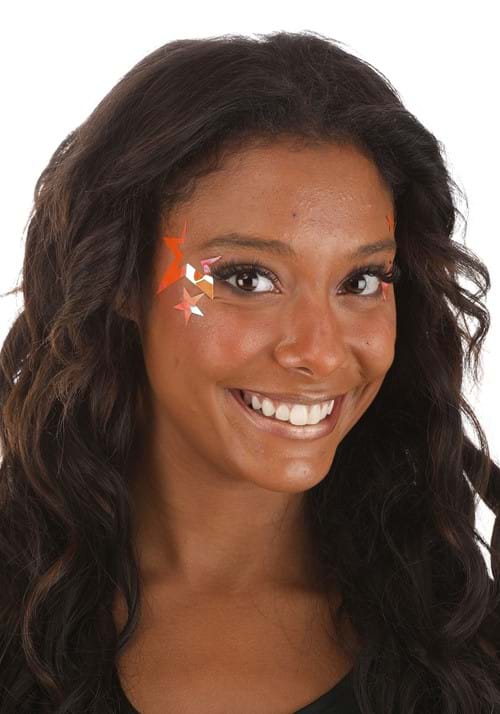 JamStar Holographic Pink Flash Face Decals - US 4118