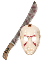 Jason Universe Adult Mask and Machete Costume Kit - US 3098