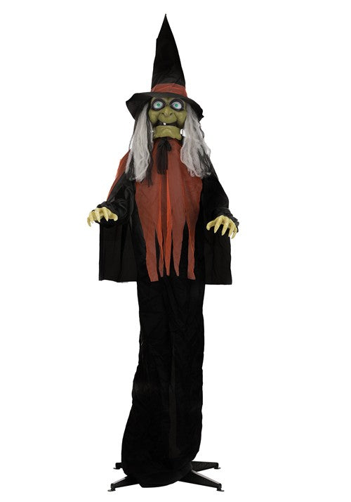 6.25FT Judy, Jody, and Julie Coven of Witches Animated Decoration - Scream Saver - US 9441