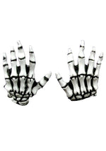 White Skeleton Hands for Kids - US 6520