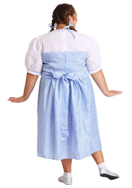 Plus Size Kansas Girl Costume Dress for Women - US 1448