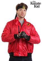 Adult Karate Kid Red Cobra Kai Costume Jacket - US 8676