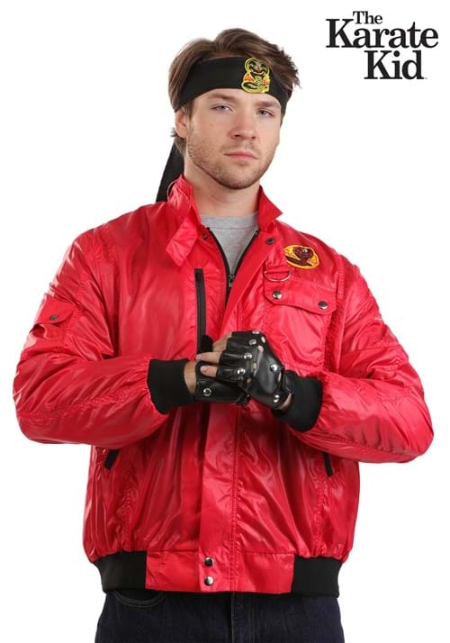 Adult Karate Kid Red Cobra Kai Costume Jacket - US 8676
