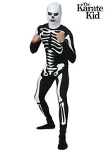 Adult Karate Kid Skeleton Costume Suit - US 2958