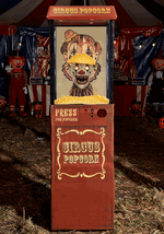 5.7FT Kernelias the Popcorn Clown Animatronic Decoration - US 4750