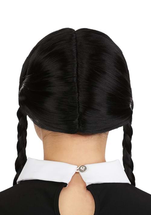 Girl's 1960s Wednesday Addams Costume Wig - US 3488